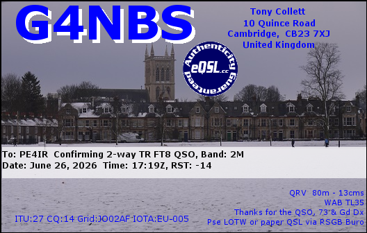 eQSL Card