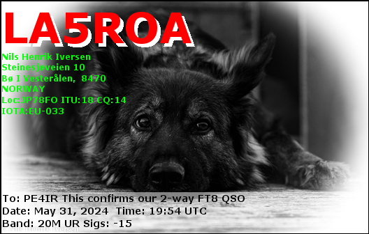eQSL Card
