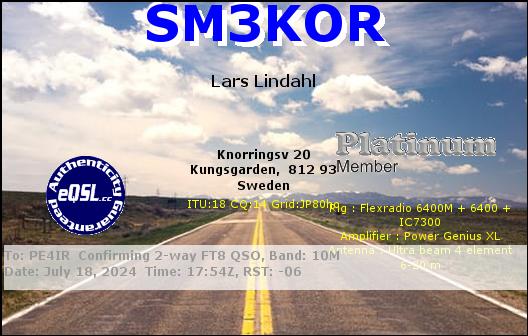 eQSL Card