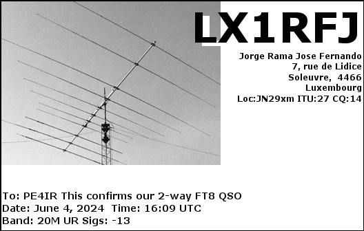 eQSL Card