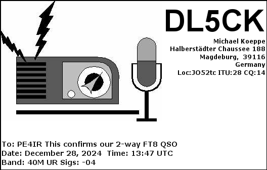 eQSL Card