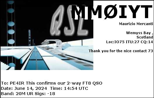 eQSL Card