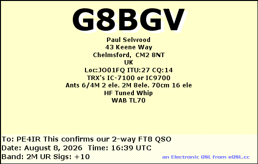 eQSL Card